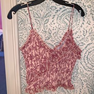 Smocked tank top